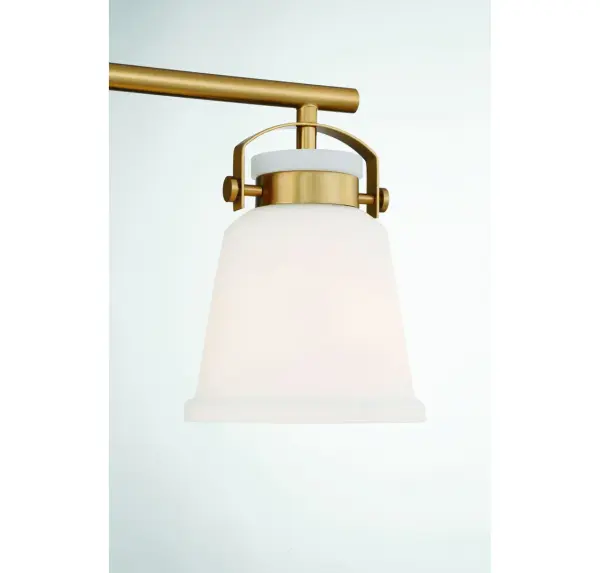 Kaden 3-Light Bathroom Vanity in Warm Brass - Image 6