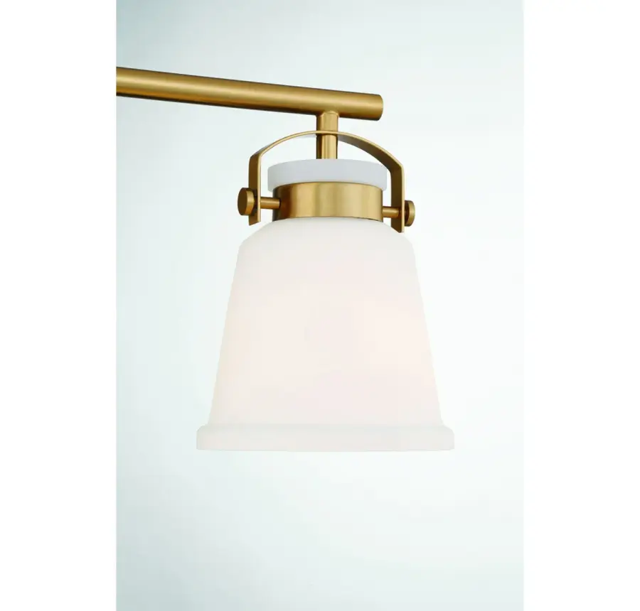 Kaden 3-Light Bathroom Vanity in Warm Brass - Image 6