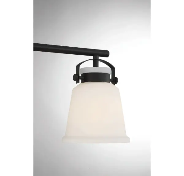 Kaden 3-Light Bathroom Vanity Light in Matte Black - Image 6