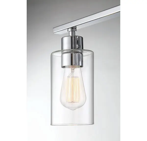 Lambert 3-Light Bathroom Vanity Light in Polished Chrome - Image 2