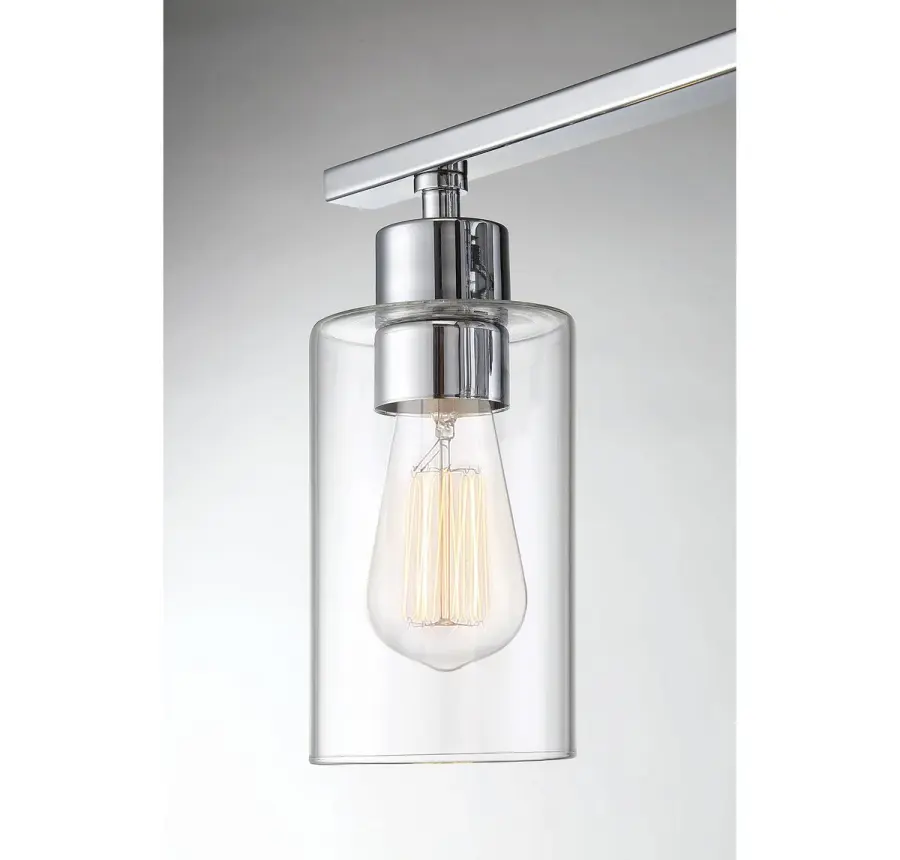 Lambert 3-Light Bathroom Vanity Light in Polished Chrome - Image 2