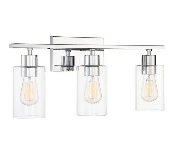 Lambert 3-Light Bathroom Vanity Light in Polished Chrome - Image 5