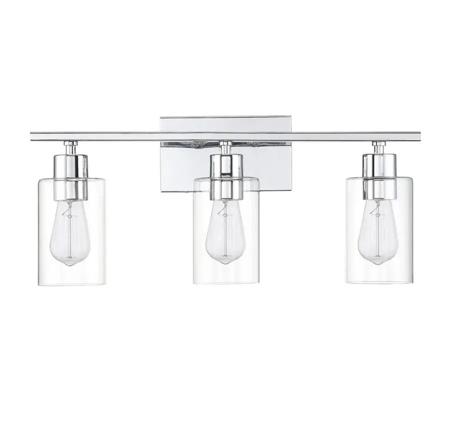 Lambert 3-Light Bathroom Vanity Light in Polished Chrome - Image 6