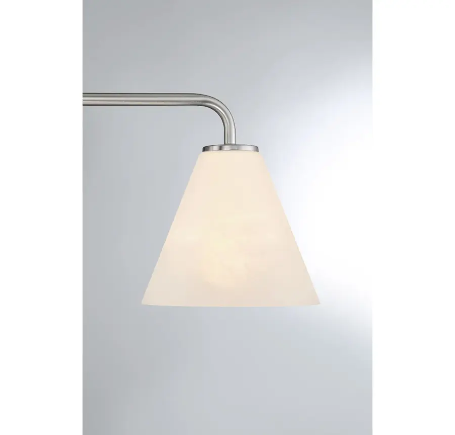 Blair 3-Light Bathroom Vanity Light in Satin Nickel - Image 6