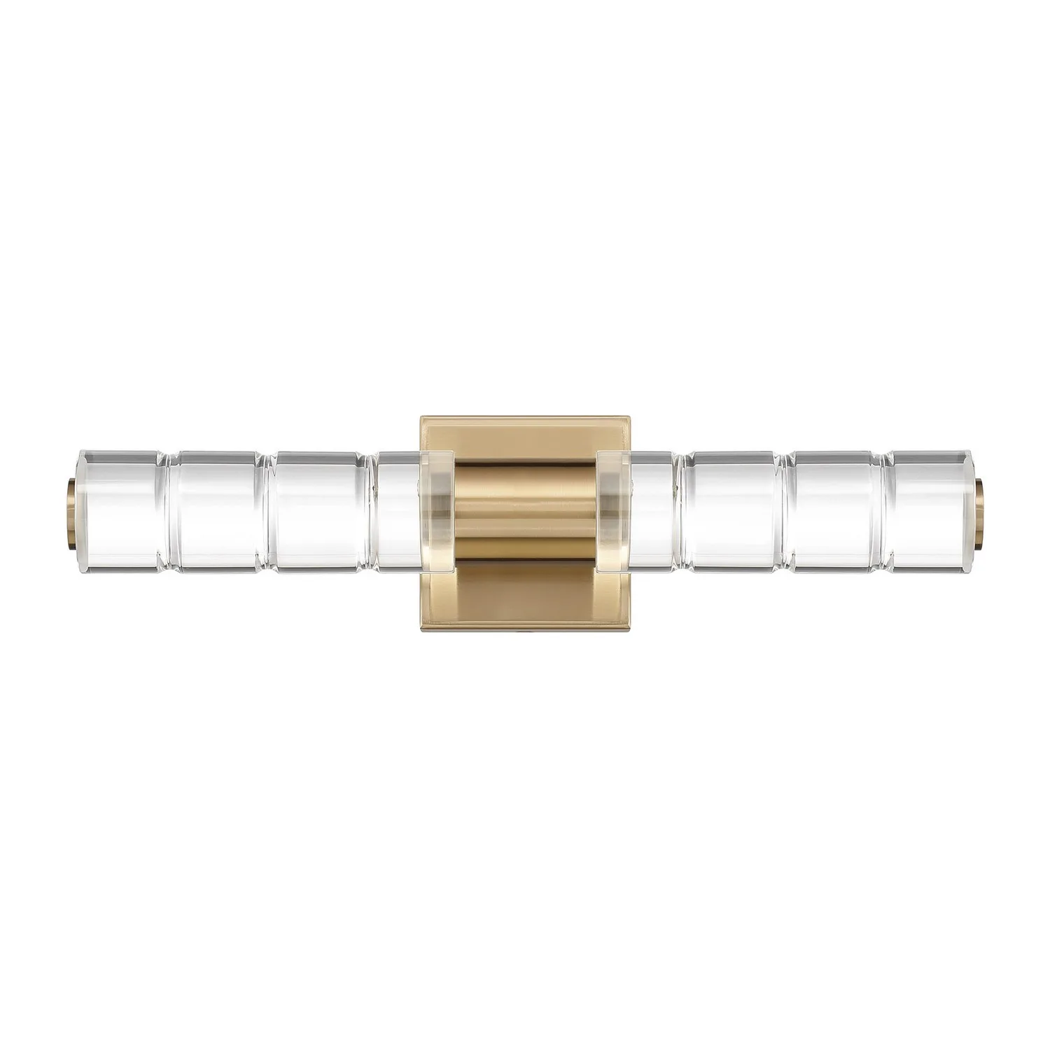 Beale LED Bathroom Vanity Light in Noble Brass