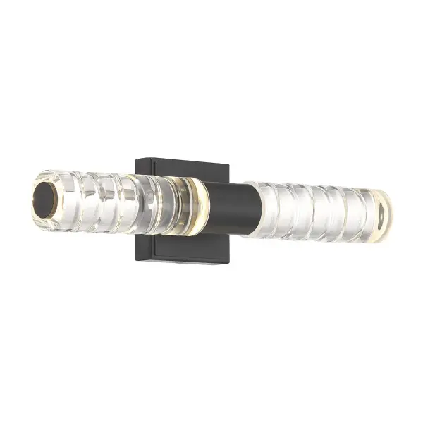 Beale LED Bathroom Vanity Light in Black Lustre - Image 4
