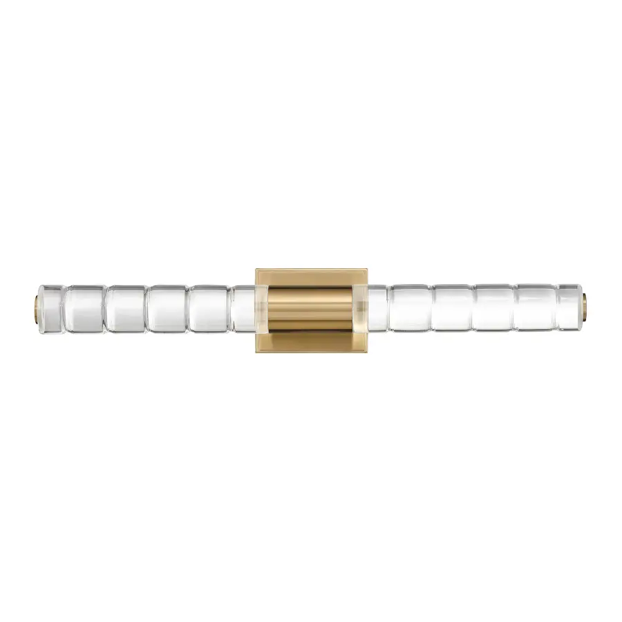 Beale LED Bathroom Vanity Light in Noble Brass - Image 2