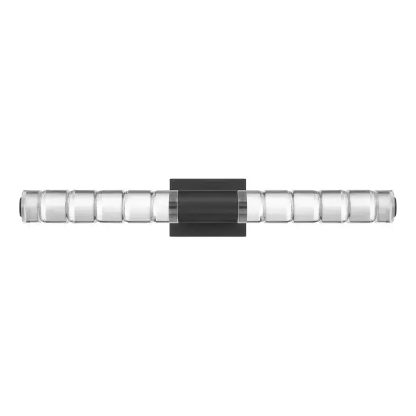 Beale LED Bathroom Vanity Light in Black Lustre - Image 2