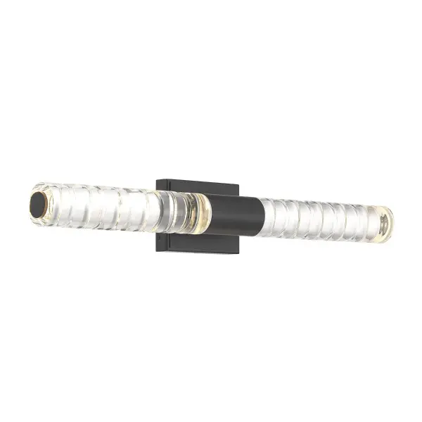 Beale LED Bathroom Vanity Light in Black Lustre - Image 4