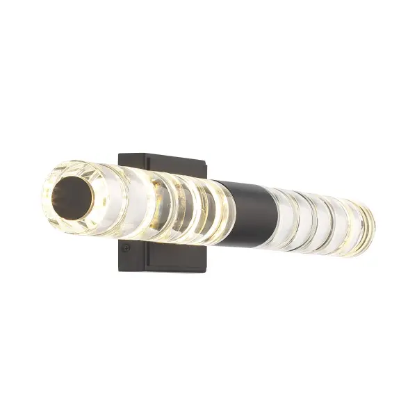 Beale LED Bathroom Vanity Light in Black Lustre - Image 5