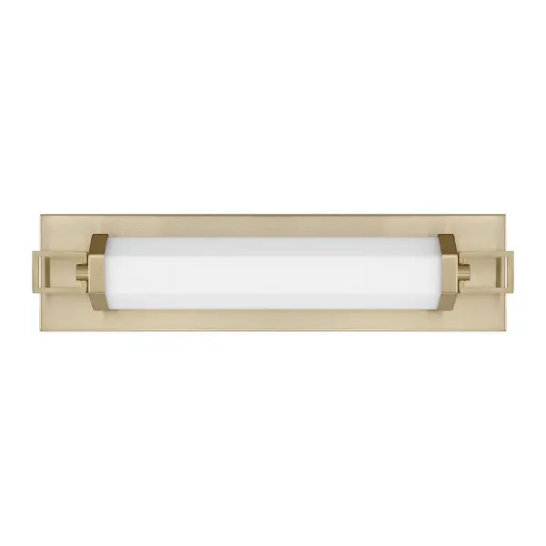 Parker 18" LED Bathroom Vanity Light in Noble Brass - Image 2
