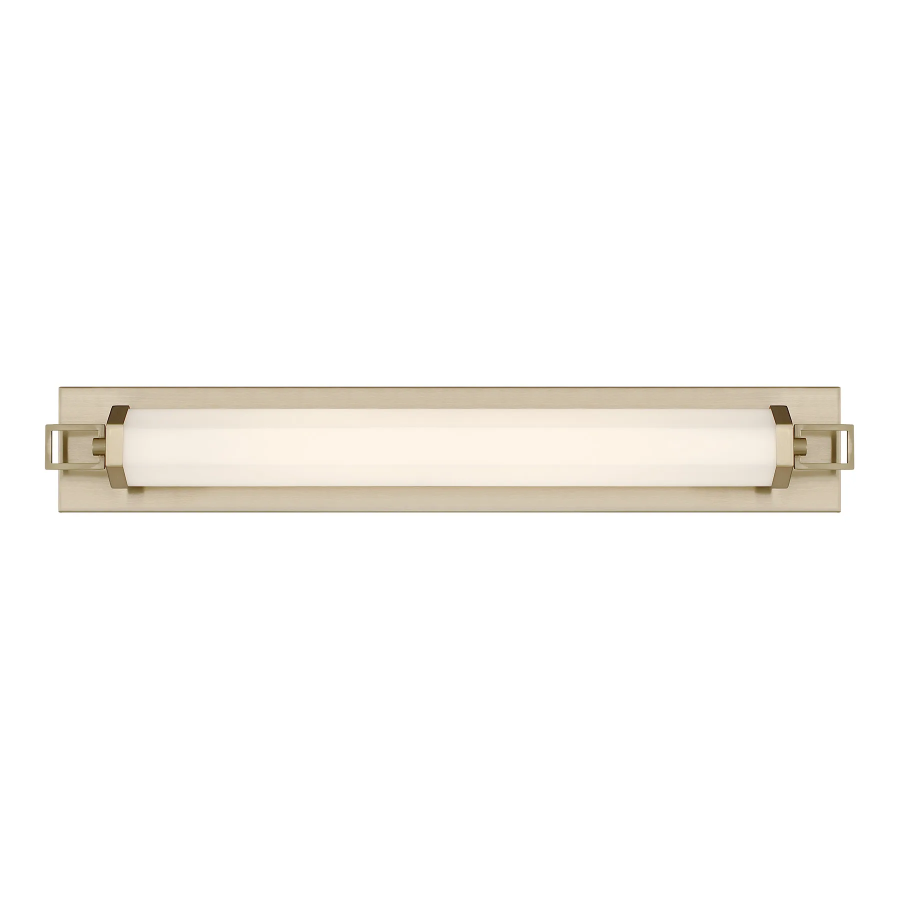 Parker LED Bathroom Vanity Light in Noble Brass
