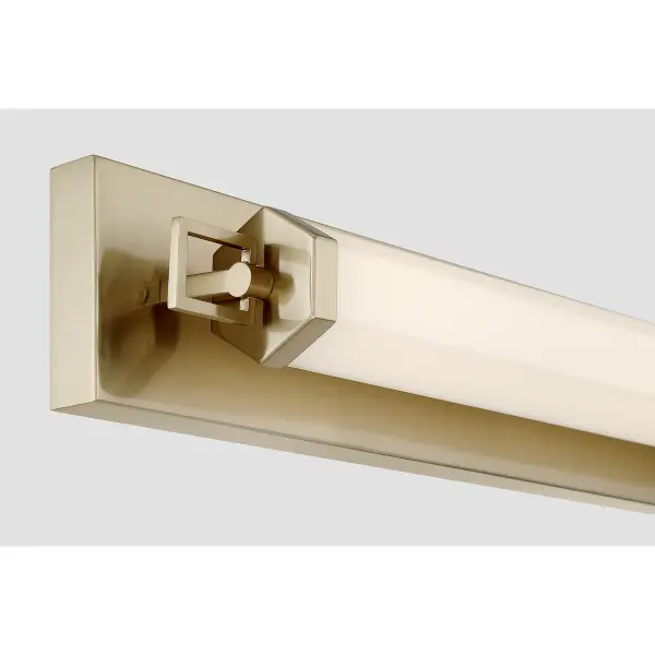 Parker 28" LED Bathroom Vanity Light in Noble Brass - Image 6