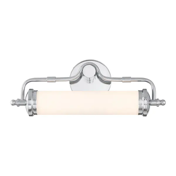 Keller 18" LED Bathroom Vanity Light in Chrome - Image 1