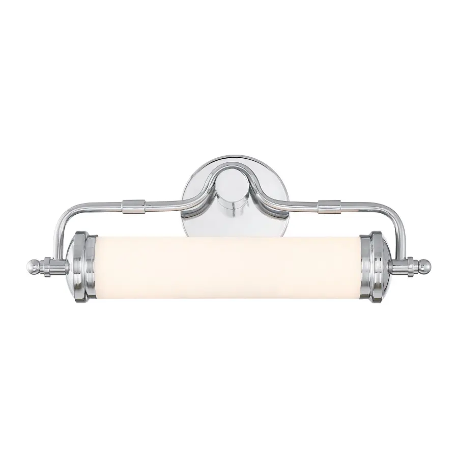 Keller 18" LED Bathroom Vanity Light in Chrome - Image 1
