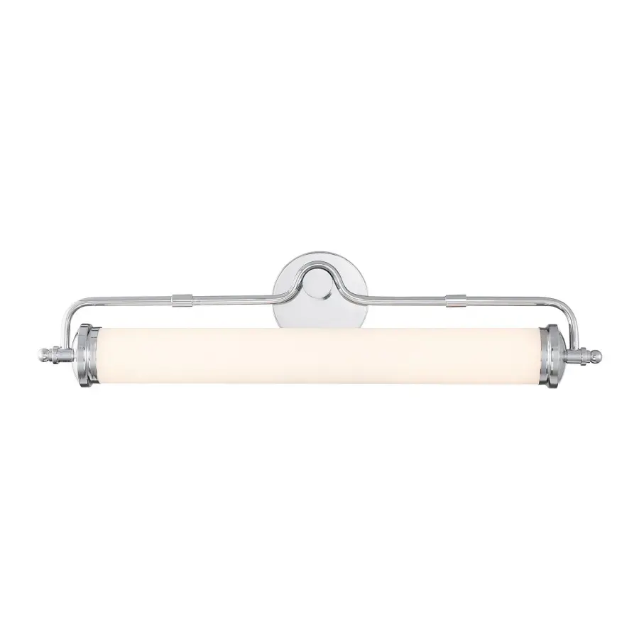 Keller 28" LED Bathroom Vanity Light in Chrome - Image 1