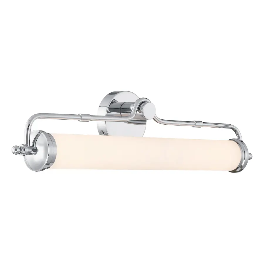 Keller 28" LED Bathroom Vanity Light in Chrome - Image 4