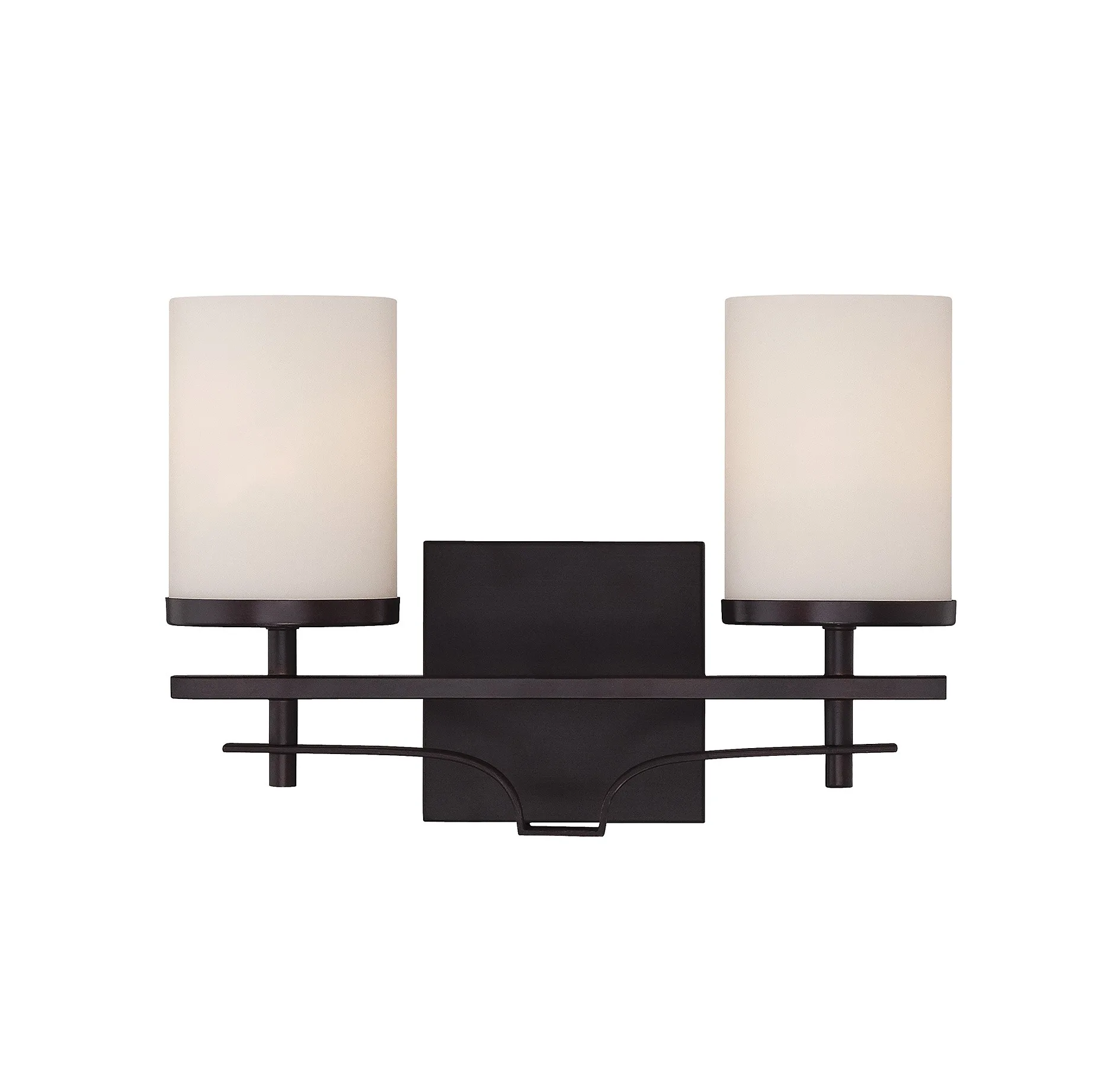 Colton Two Light Bath Bar in English Bronze