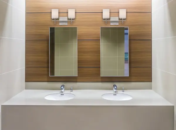 Colton 2-Light Bathroom Vanity Light in Satin Nickel - Image 3