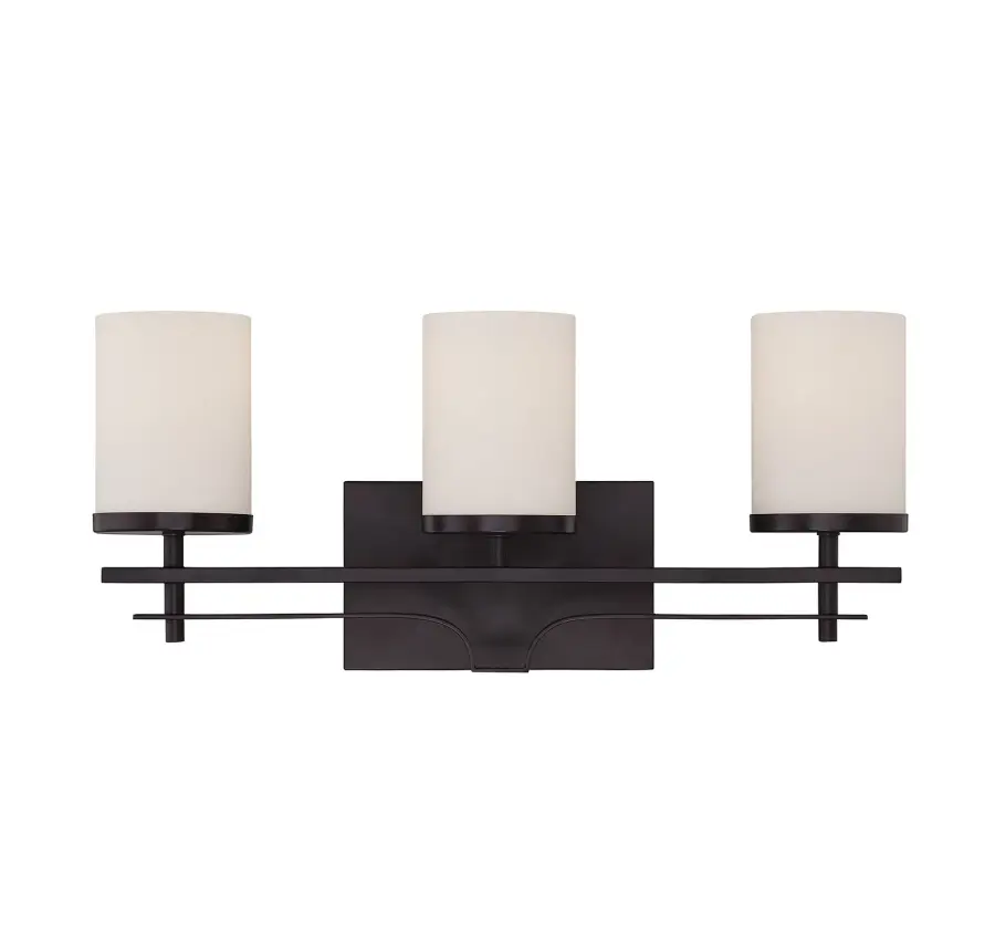 Colton 3-Light Bath Bar in English Bronze