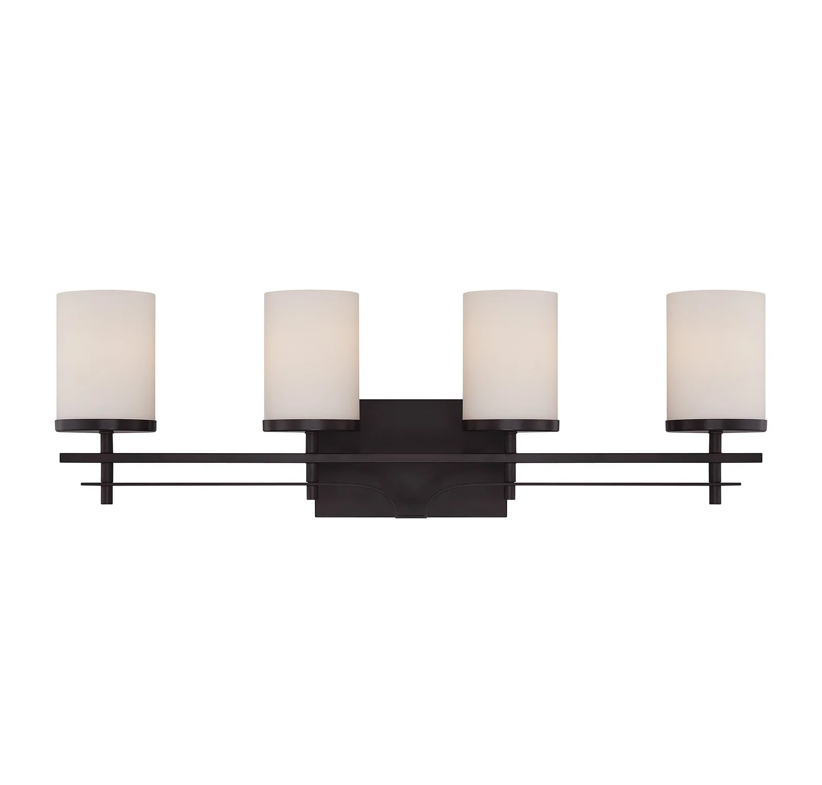 Colton 4-Light Bath Bar in English Bronze