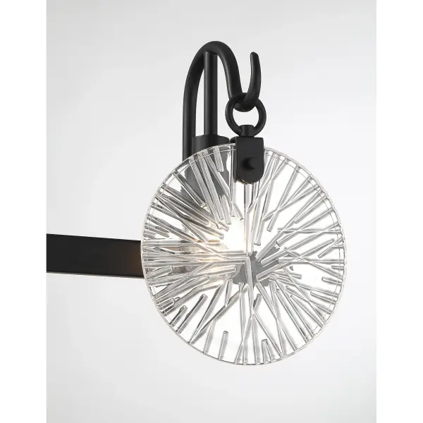 Addison 3-Light Bathroom Vanity Light in Matte Black - Image 6