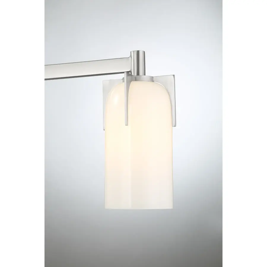 Caldwell 3-Light Bathroom Vanity Light in Satin Nickel - Image 6