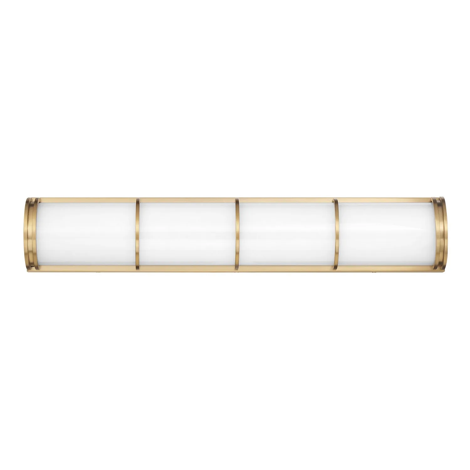 Harper LED Bathroom Vanity Light in Warm Brass