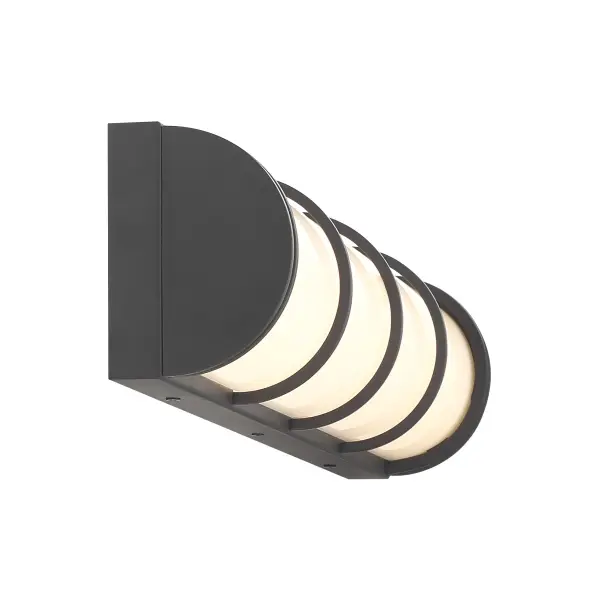 Harper LED Bathroom Vanity Light in Matte Black - Image 5