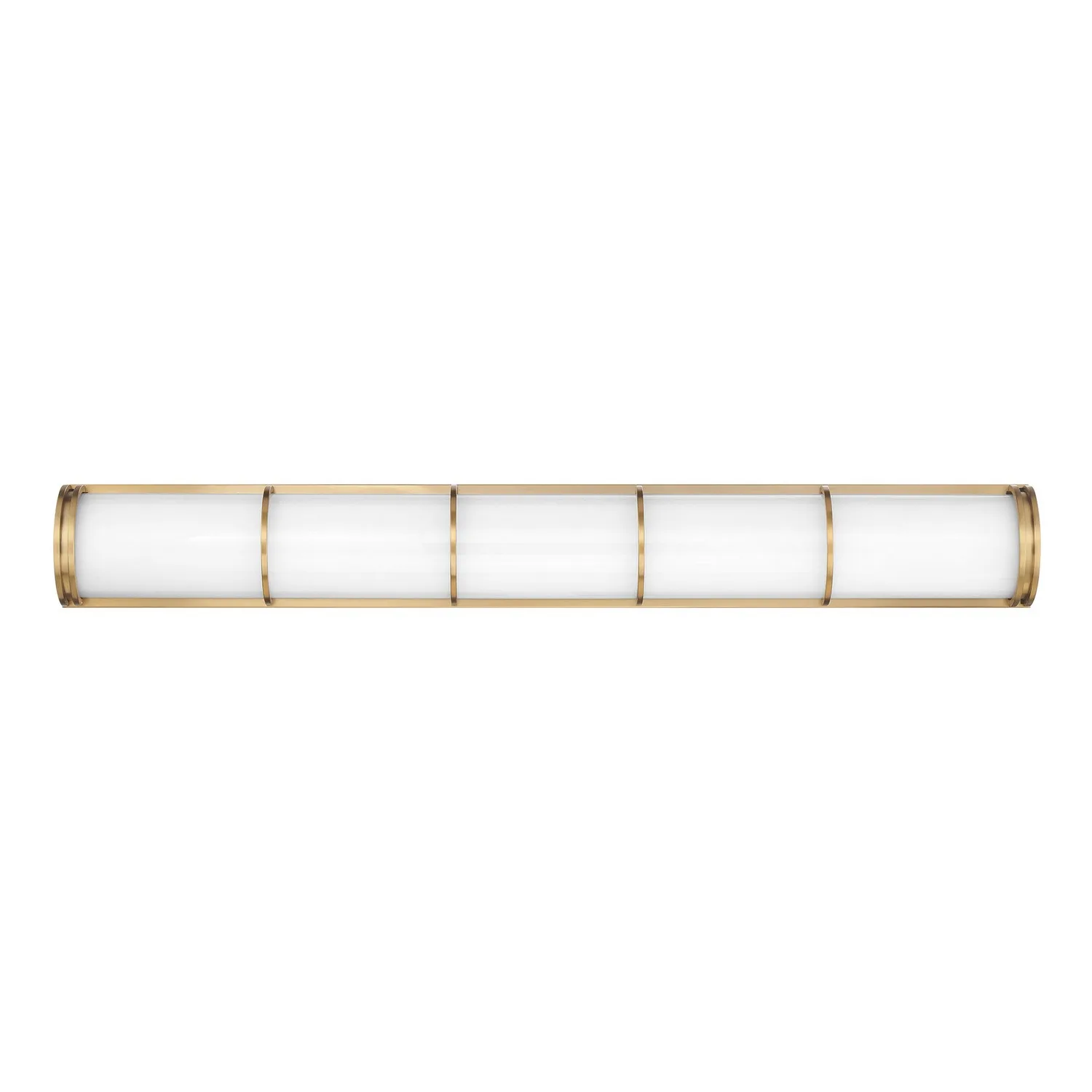 Harper LED Bathroom Vanity Light in Warm Brass