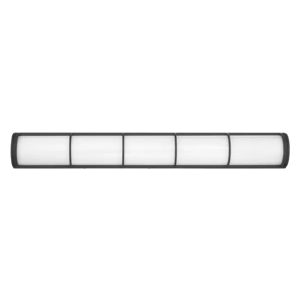 Harper LED Bathroom Vanity Light in Matte Black - alternate view