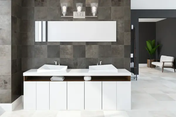 Vaughan 3-Light Bathroom Vanity Light in Satin Nickel - Image 13