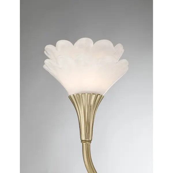 Florena 3-Light Bathroom Vanity Light in Noble Brass by Breegan Jane - Image 6