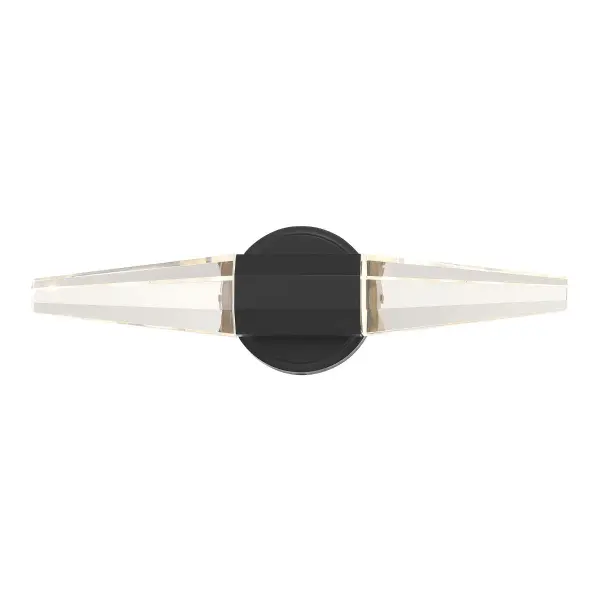 Beaumont LED Bathroom Vanity Light in Black Lustre