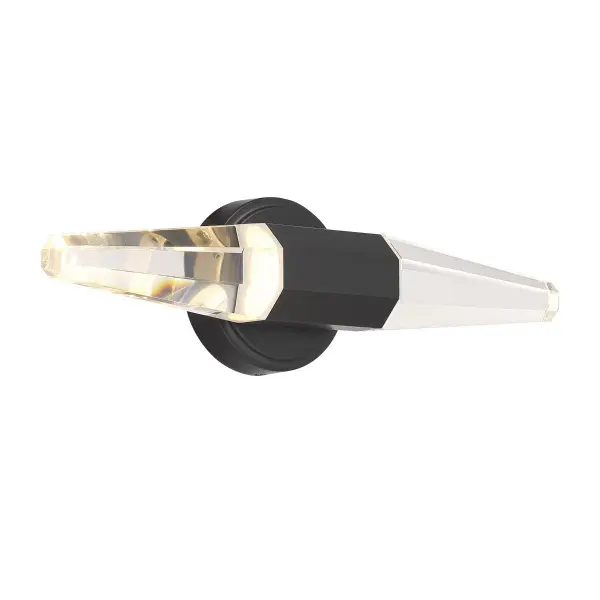 Beaumont LED Bathroom Vanity Light in Black Lustre - Image 4