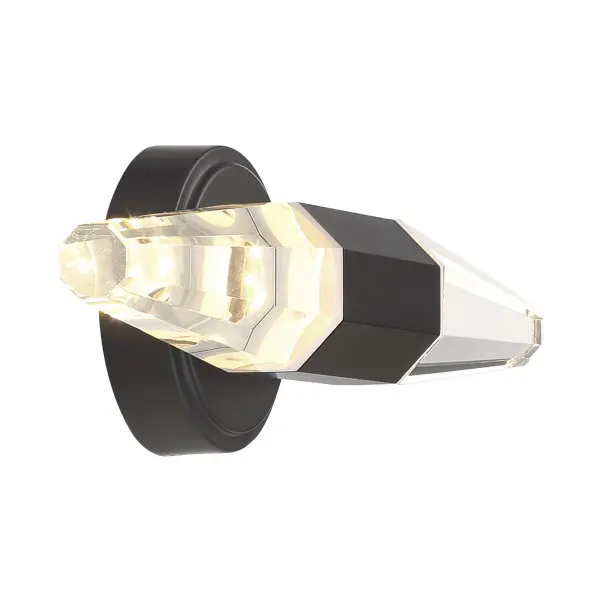 Beaumont LED Bathroom Vanity Light in Black Lustre - Image 5