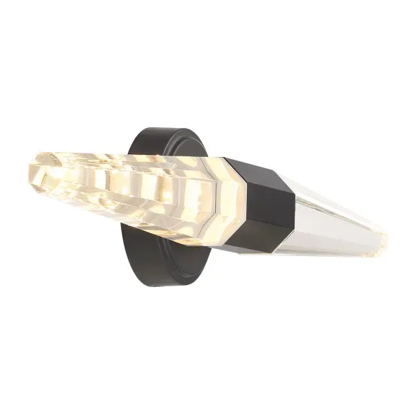 Beaumont LED Bathroom Vanity Light in Black Lustre - Image 5