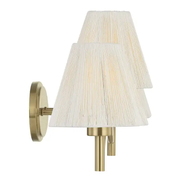 Rosa 3-Light Bathroom Vanity Light in Noble Brass by Breegan Jane - Image 5