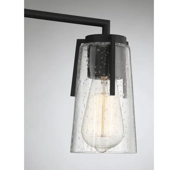 Sacremento 3-Light Bathroom Vanity Light in Black - Image 6