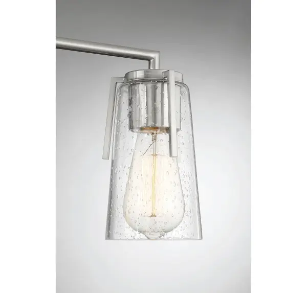 Sacremento Three Light Bath Bar in Satin Nickel - Image 6
