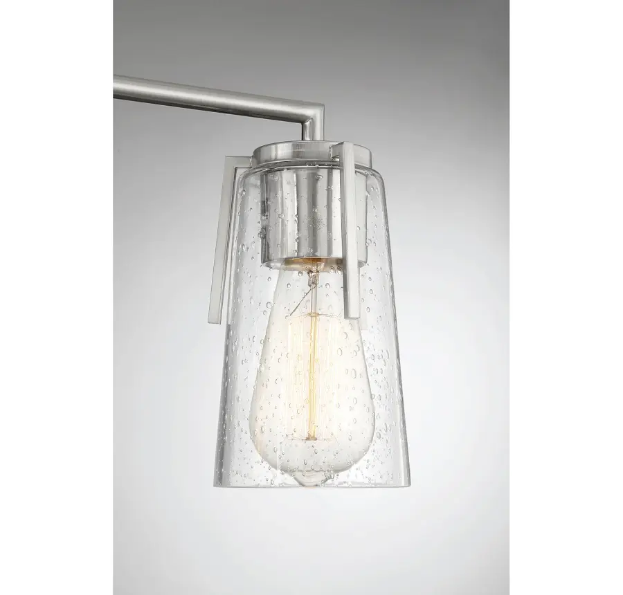 Sacremento Three Light Bath Bar in Satin Nickel - Image 6