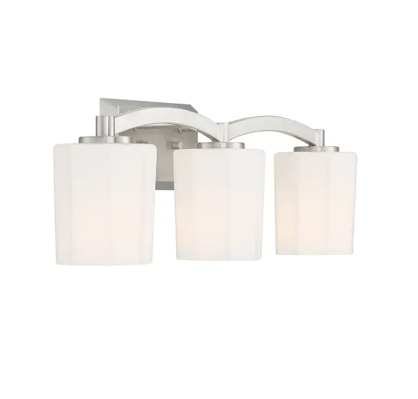 Whitney 3-Light Bathroom Vanity Light in Satin Nickel - Image 4