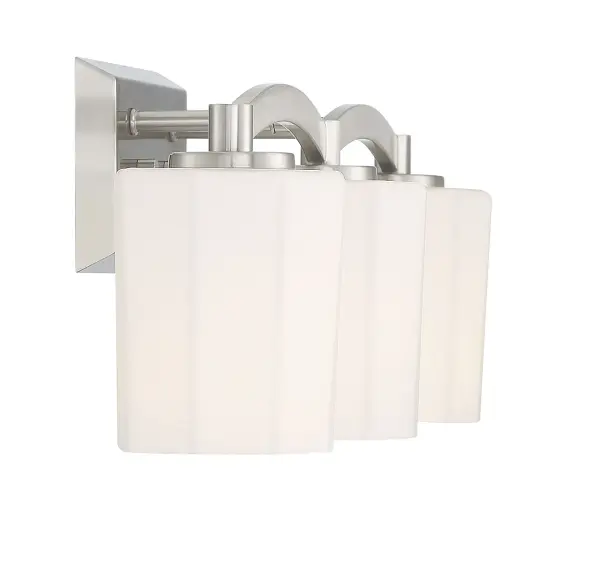 Whitney 3-Light Bathroom Vanity Light in Satin Nickel - Image 5