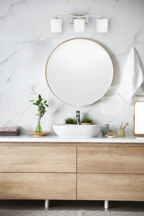 Whitney 3-Light Bathroom Vanity Light in Satin Nickel - Image 7