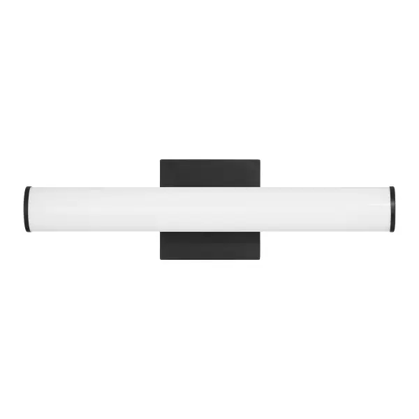 Colt 18" Contemporary LED Cylinder Vanity Light in Black - Image 2