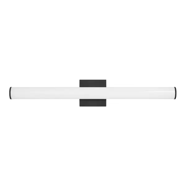 Colt 30" Contemporary LED Cylinder Vanity Light in Black - Image 2