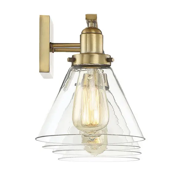 Drake Four Light Bath Bar in Warm Brass - Image 5