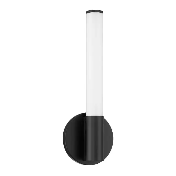 Connor 14" Mini Tube LED Cylinder Vanity Light in Black - Image 2