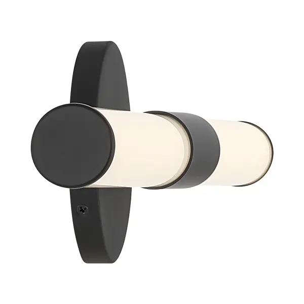 Connor 24" Mini Tube LED Cylinder Vanity Light in Black - Image 5
