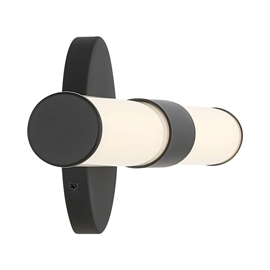 Connor 24" Mini Tube LED Cylinder Vanity Light in Black - Image 5
